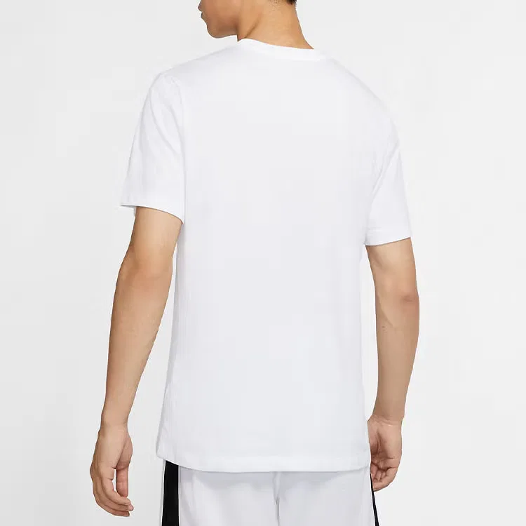 Футболка спортивная баскетбольная с коротким рукавом Dri-FIT Greatest On Earth Nike, белый — фото 4