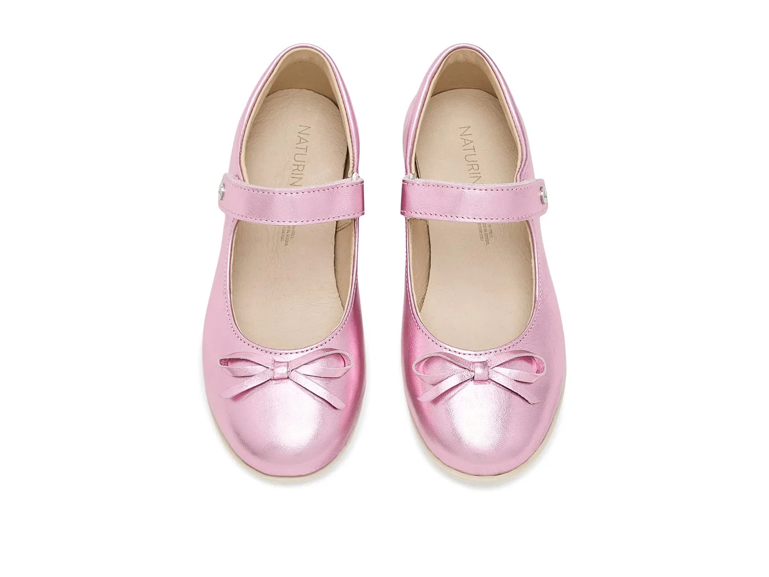 Балетки Ballet (для малышей и маленьких детей) Naturino, Pink — фото 3
