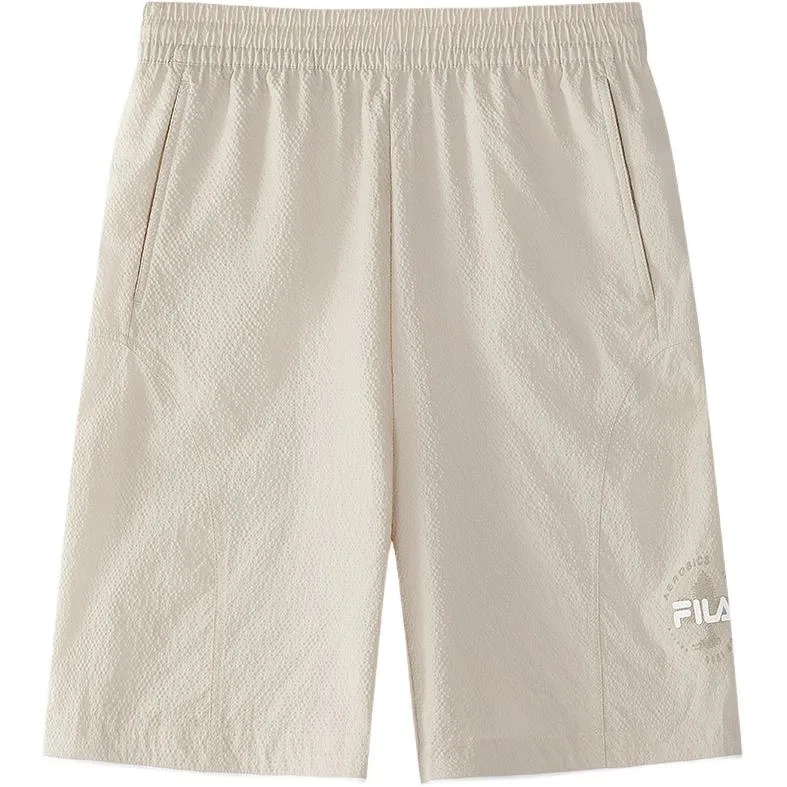 Детские шорты с принтом FILA KIDS, Scroll Brown