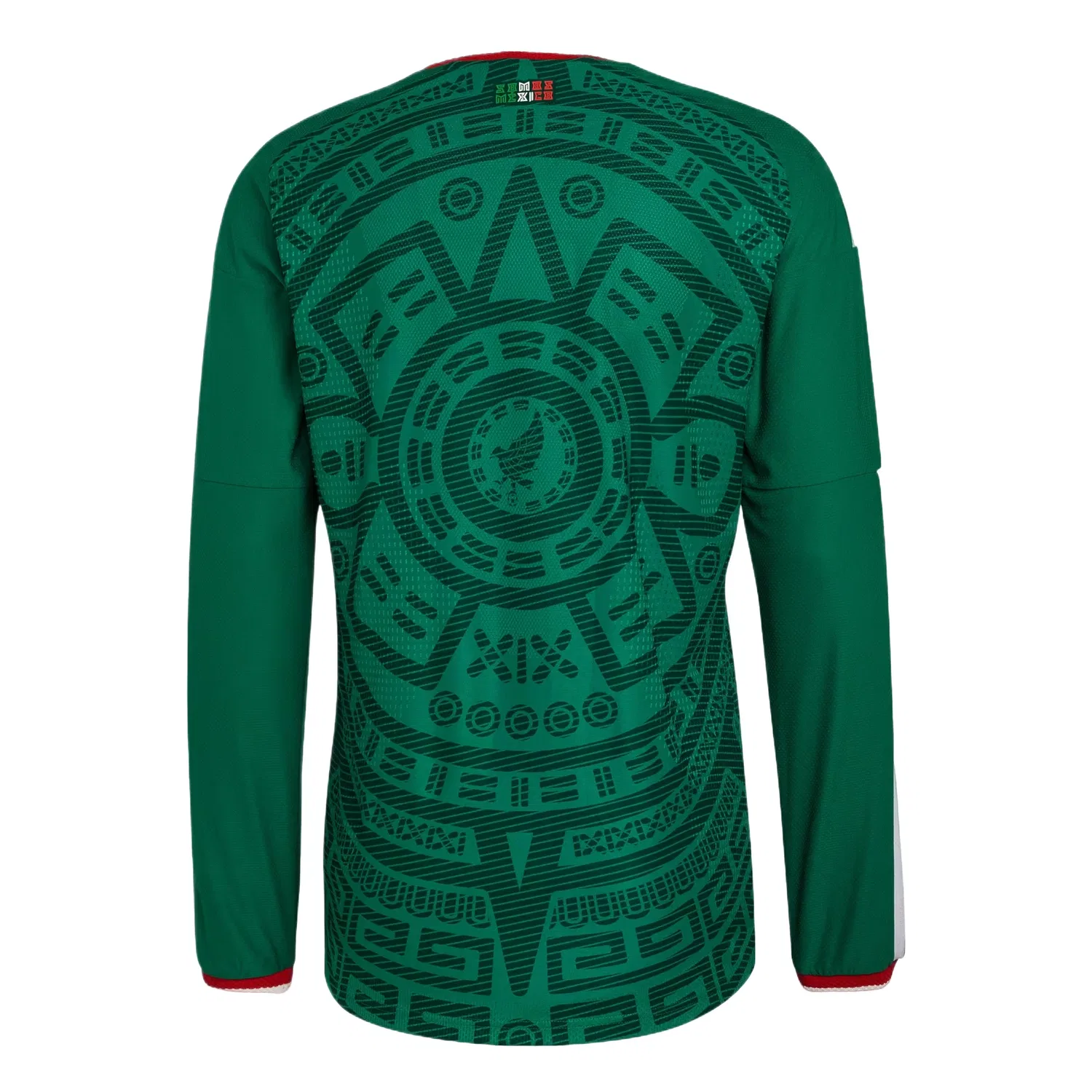 Мужская футболка с длинным рукавом Mexico 26 Home Authentic Adidas, зеленый — фото 2