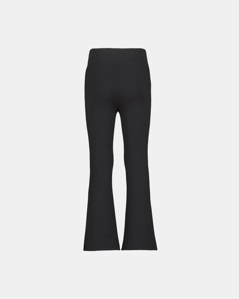 Детские леггинсы-клеш с четырехсторонней растяжимостью UA Motion Flare UnderArmour, Black/White — фото 3