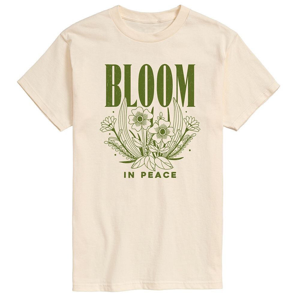 

Мужская футболка с рисунком Bloom in Peace Licensed Character, цвет Cream