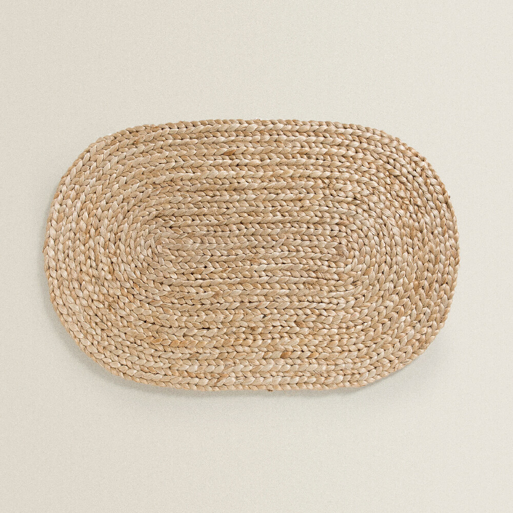 

Ковер Zara Home Oval Doormat, коричневый