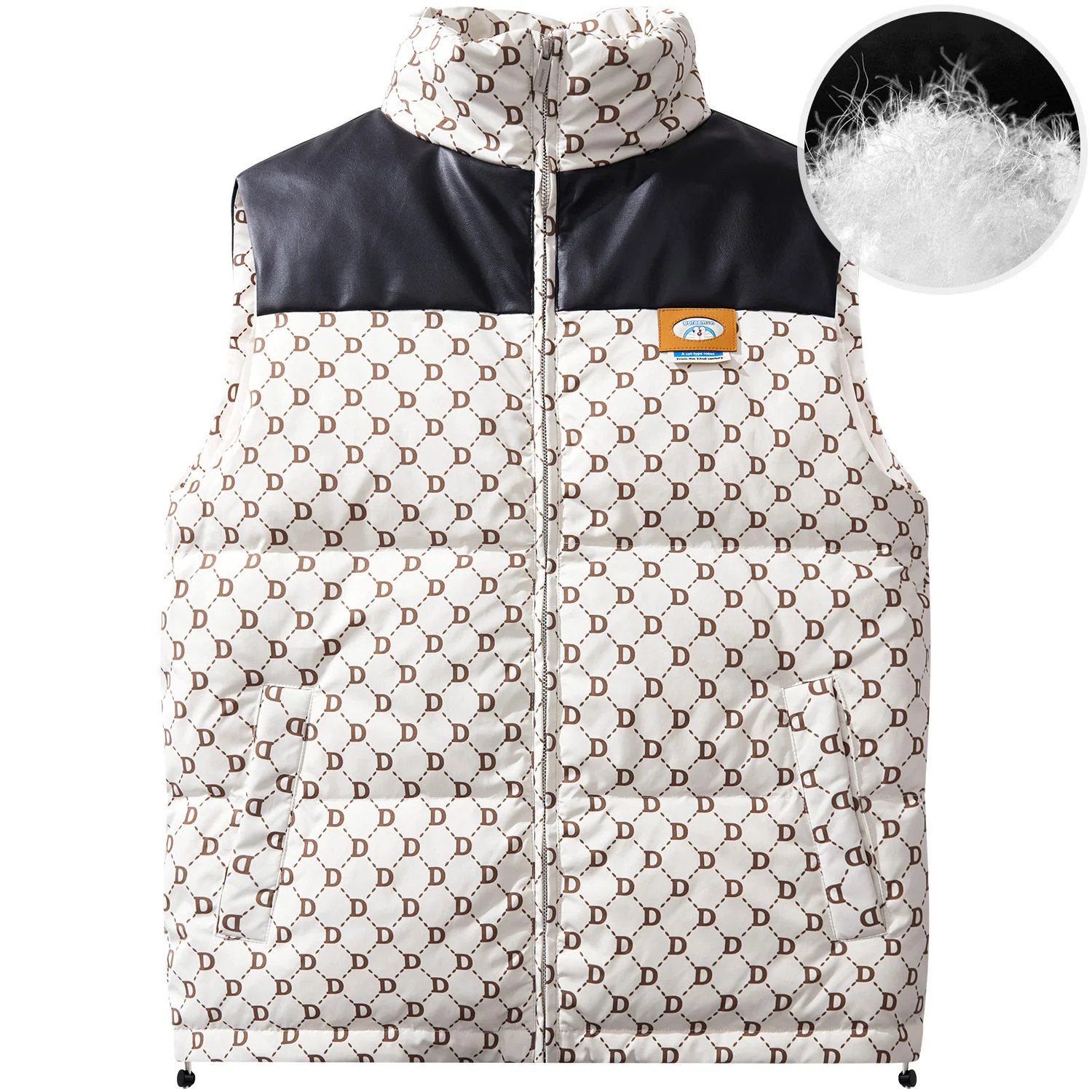 

Пуховой жилет унисекс Doraemon, кремовый (размер М 170/92А), Бежевый, Пуховой жилет унисекс Doraemon, кремовый (размер М 170/92А)