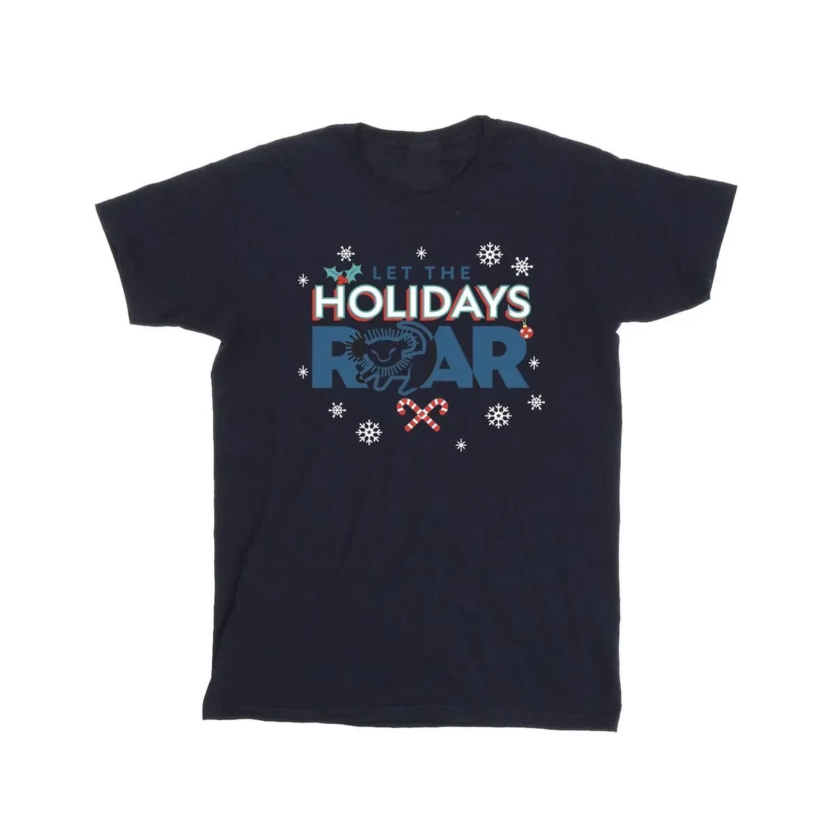 Футболка с принтом Holidays Roar The Lion King, Navy