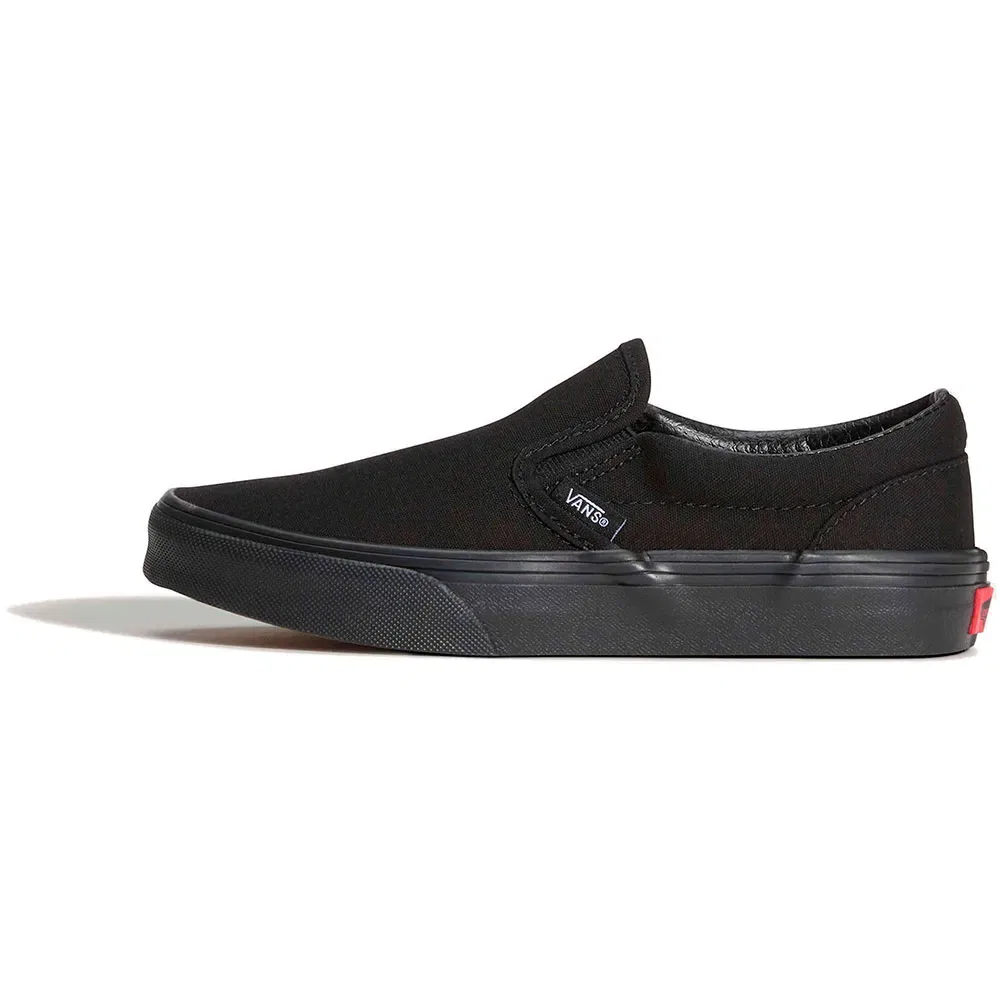 Детские кеды для девочек Vans Classic Slip-On, Black — фото 2