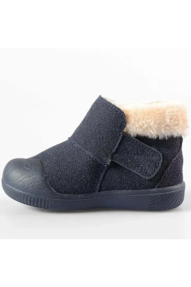 Детские ботинки для девочек с коротким каблуком Vicco, Navy Blue — фото 2