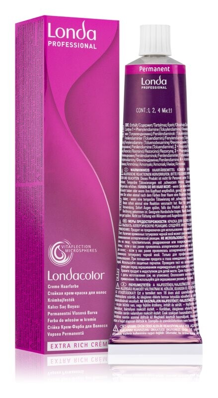

Постоянный цвет волос Londa Professional Permanent Color Extra Rich