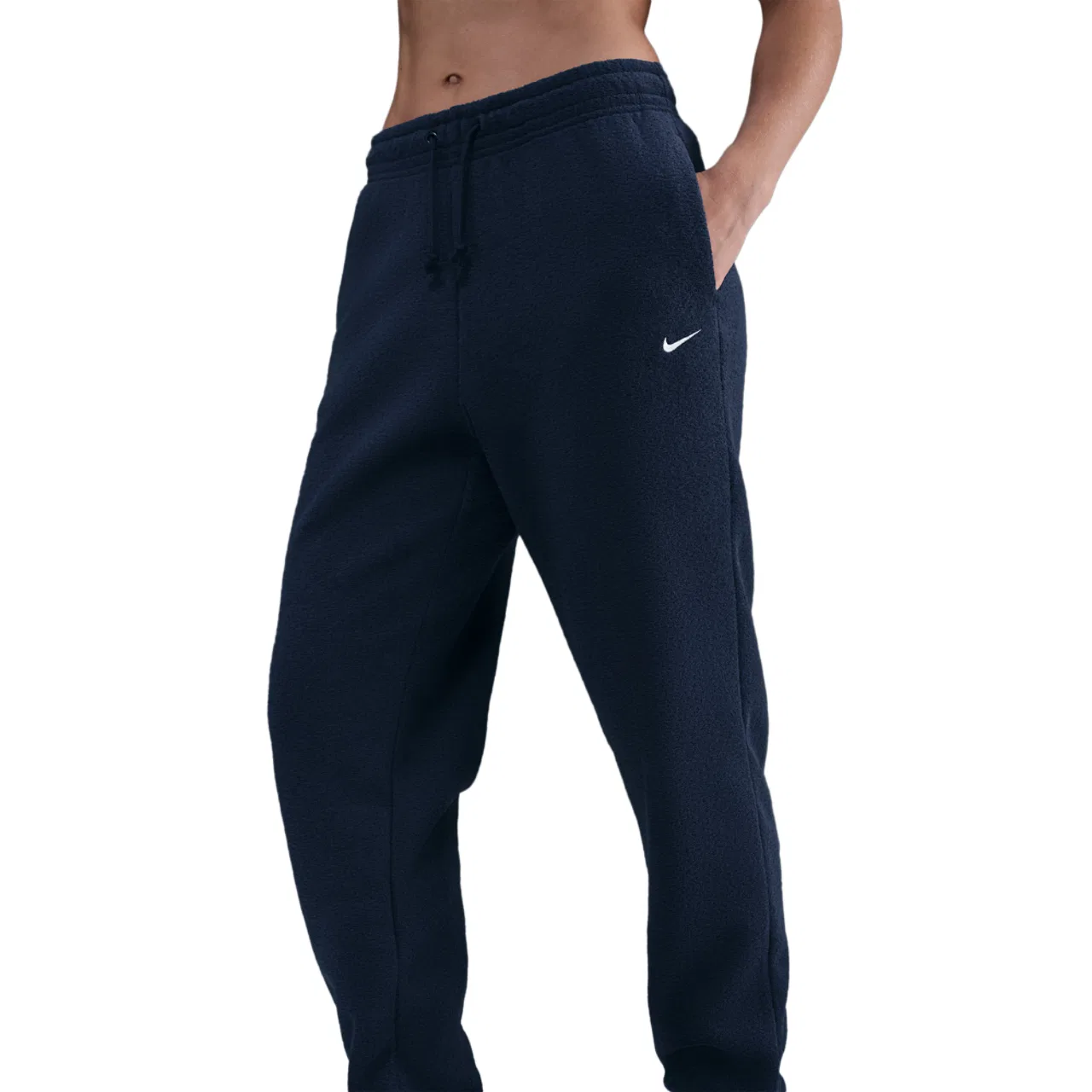 Женские брюки Phoenix MR Nike, цвет Midnight Navy/Sail