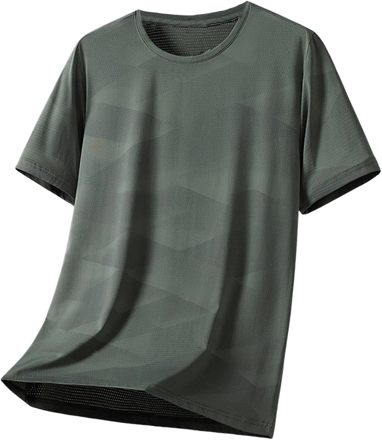 Мужская беговая футболка Athletic Short Sleeve, Army Green