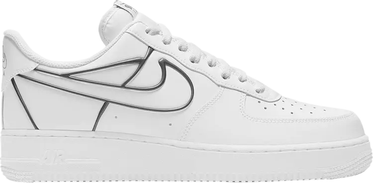 

Кроссовки Nike Air Force 1 Low 'White Metallic Pewter', белый