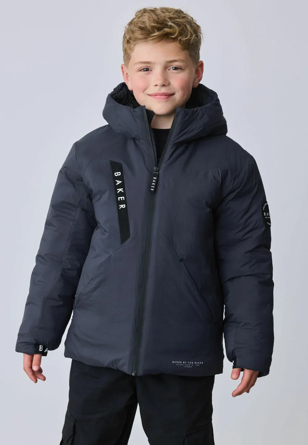Куртка стандартного кроя - водоотталкивающее пальто - зимняя куртка Baker By Ted Baker, Navy