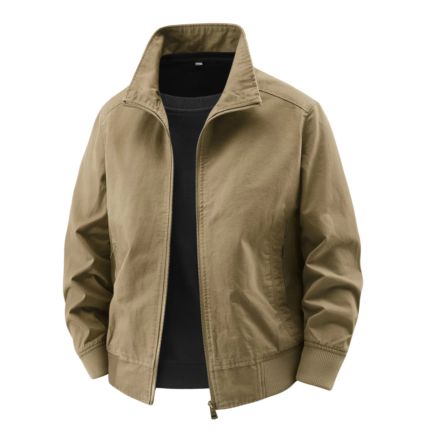 Детская куртка с ключевой характеристикой Red bean American Retro Workwear, Red bean, Khaki