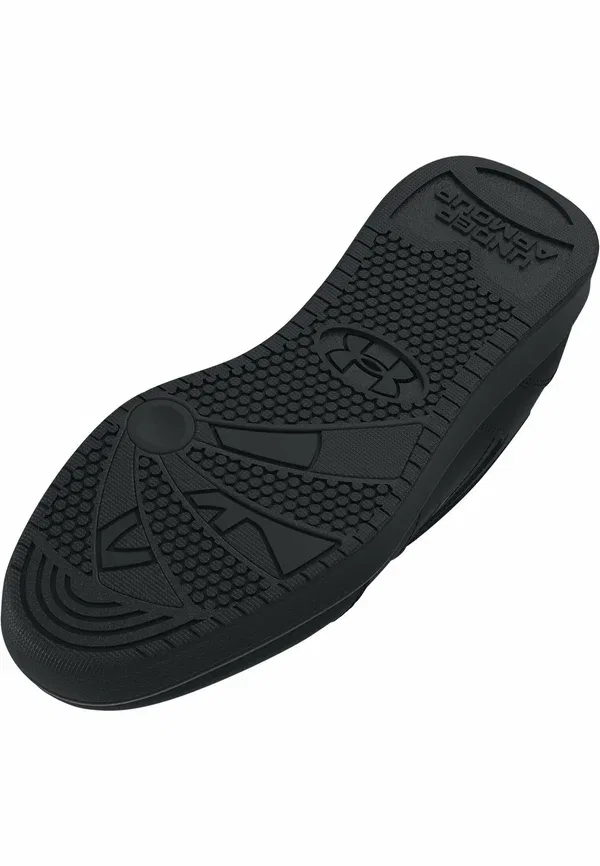Кроссовки кожаные Official Under Armour Black, черный — фото 4