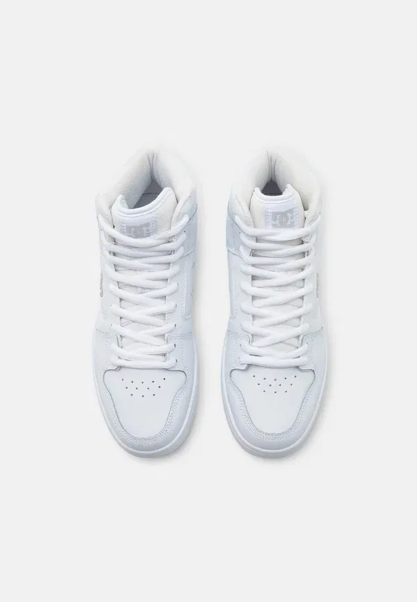 Кроссовки высокие Dc Shoes Manteca 4 hi, белый/серый — фото 4