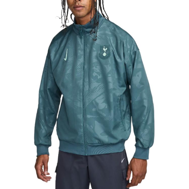 

Курка мужская Swoosh Ottenham Hotspur Strike 3e Tenue Faded Spruce/Enamel Green Nike, зеленый