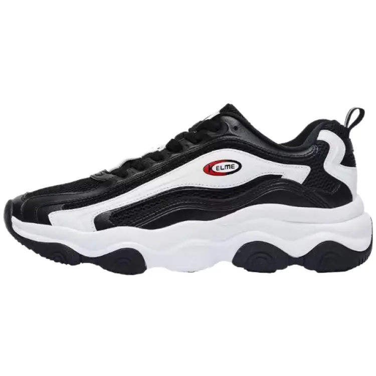 

Кроссовки KELME Lifestyle Shoes Men Low-top Black/White, черный/белый