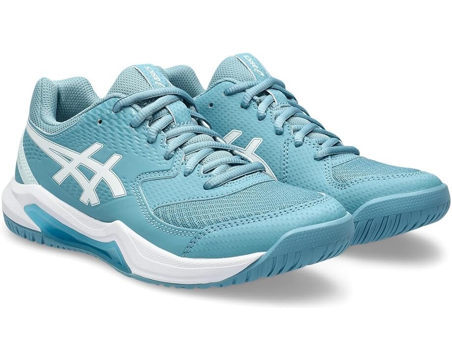 

Кроссовки ASICS GEL-Dedicate 8 Tennis Shoe, цвет Gris Blue/White