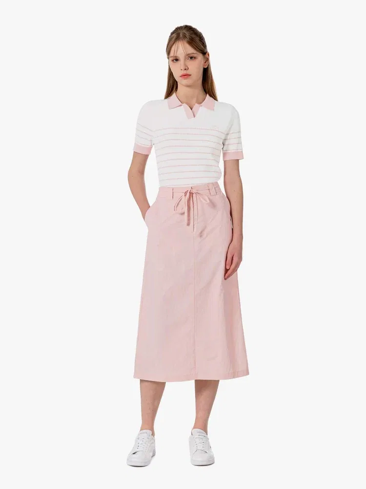 Юбка LACOSTE H-силуэта, Pink — фото 2