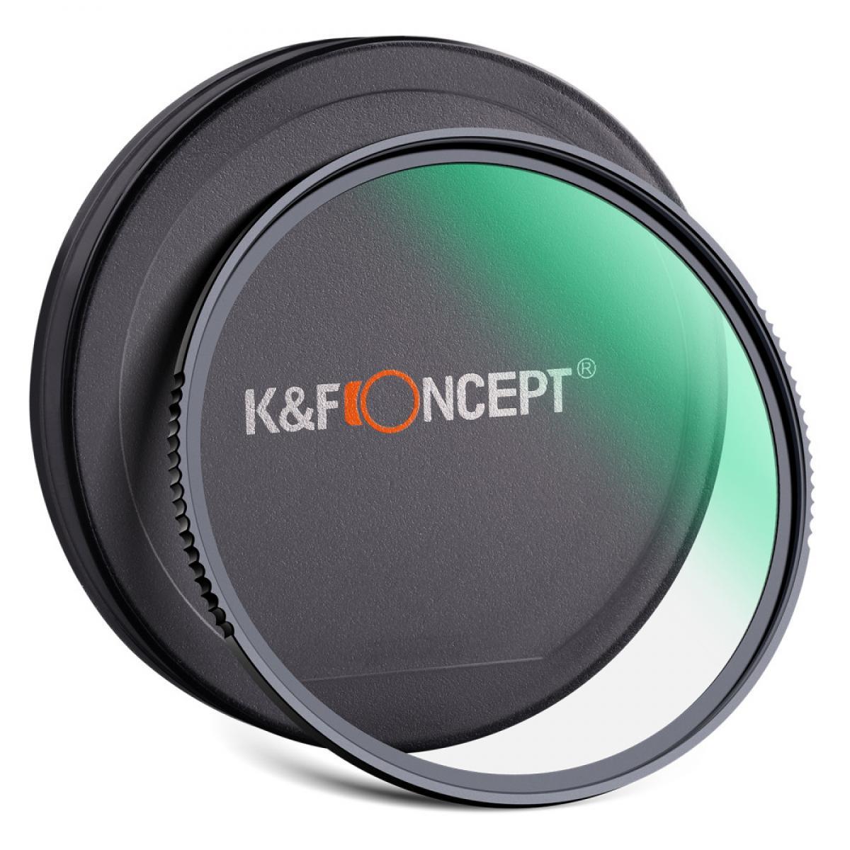 K&F Concept 49mm Nano-X Multi-Coated Ultraviolet Lens Filter - фото