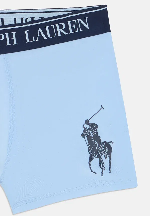Комплект из 3 боксерских трусов Polo Ralph Lauren, синий — фото 4