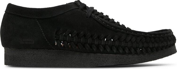 

Кроссовки Supreme x Woven Wallabee Black, черный