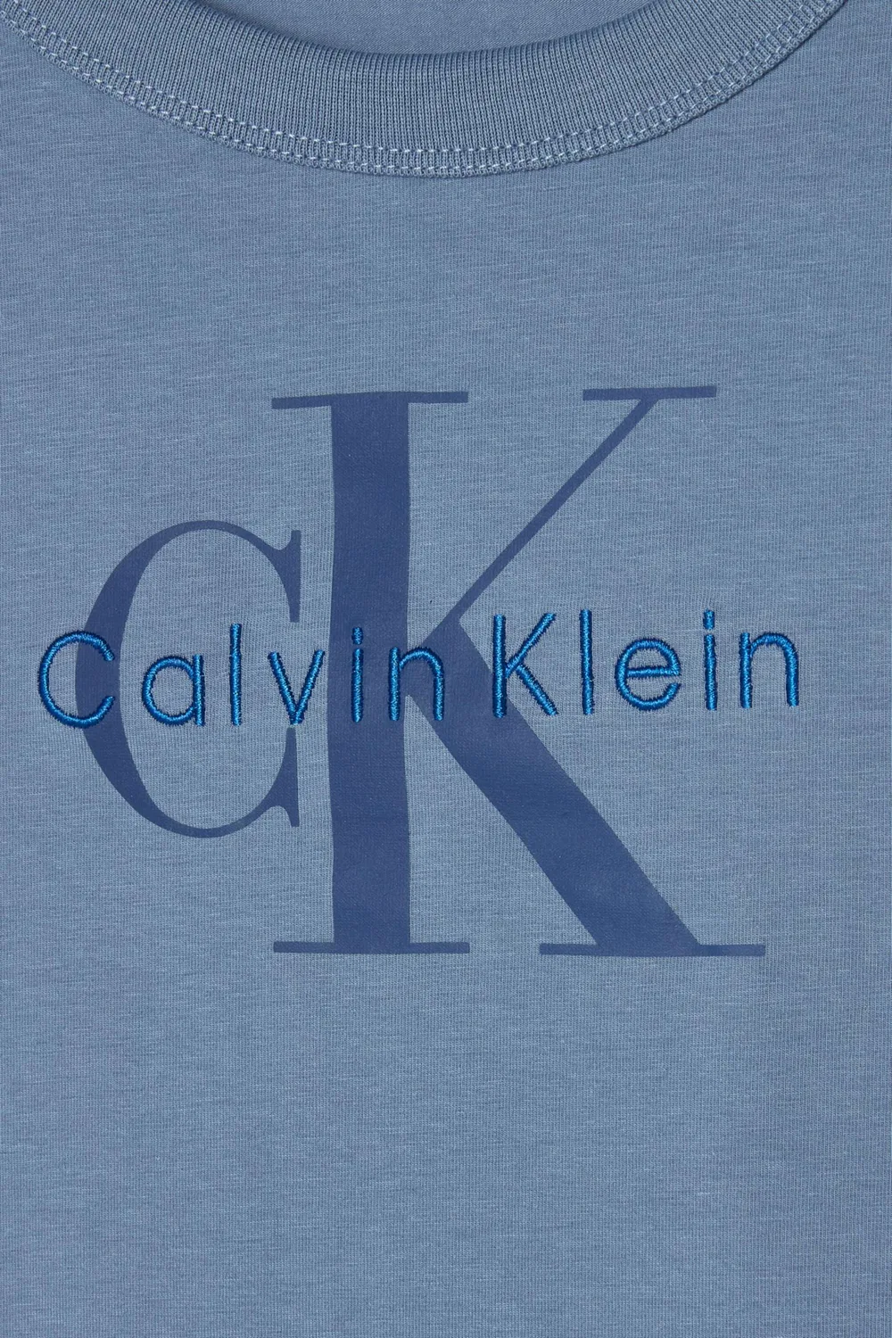 Футболка хлопковая Monologo Calvin Klein — фото 2