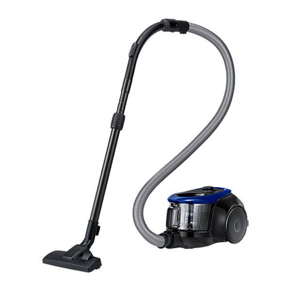 

Пылесос Samsung Dry Vacuum SC18M2120SB, без мешка, чёрный-синий