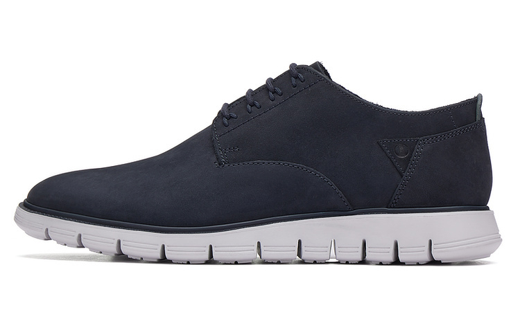 

Clarks Кожаные повседневные туфли мужские морской синий, цвет Marine Blue 261720827