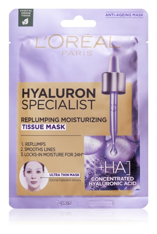 

Льняная маска L’Oréal Paris Hyaluron Specialist