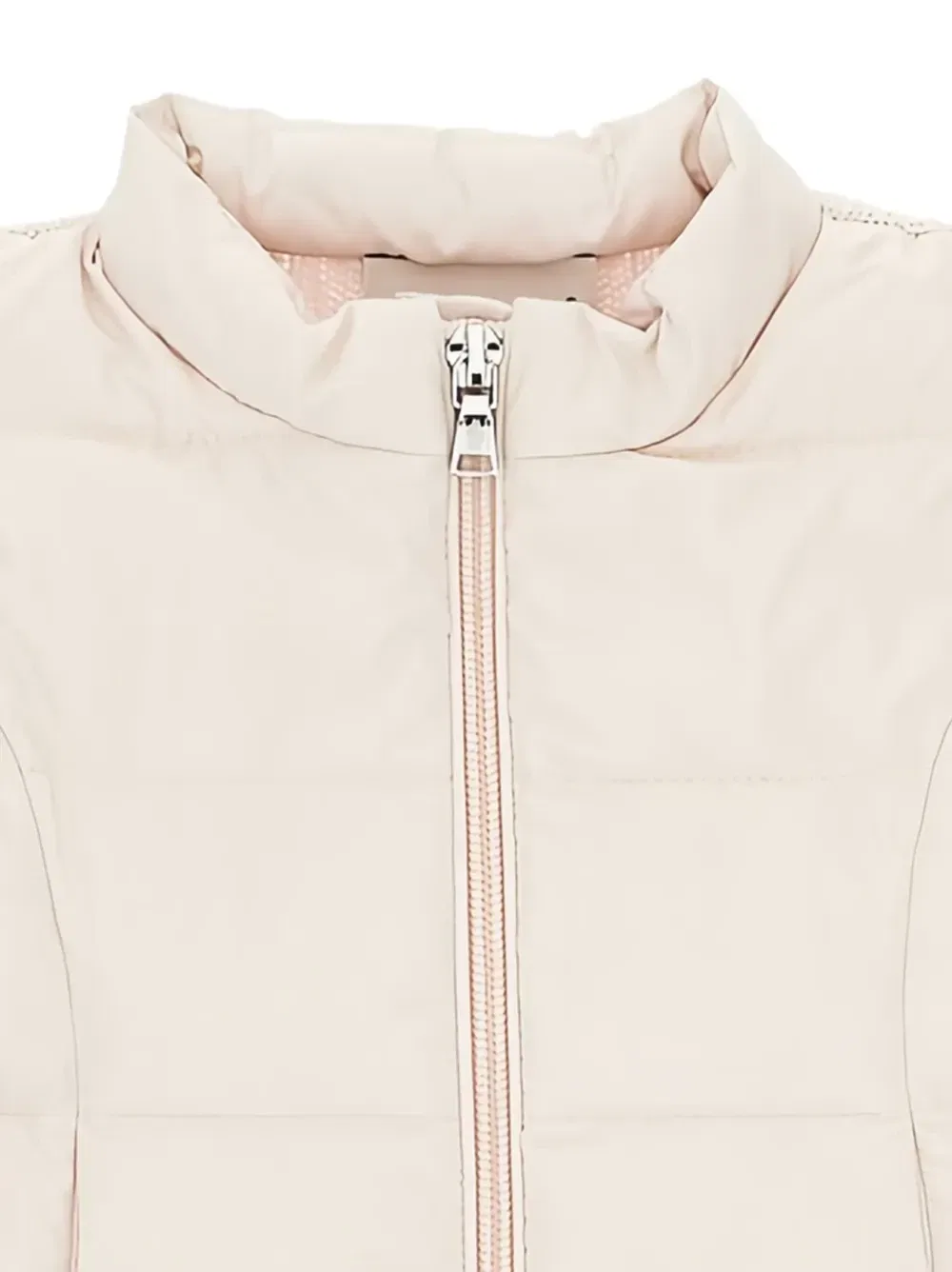 Стеганый кардиган с панелями MONCLER, розовый — фото 2