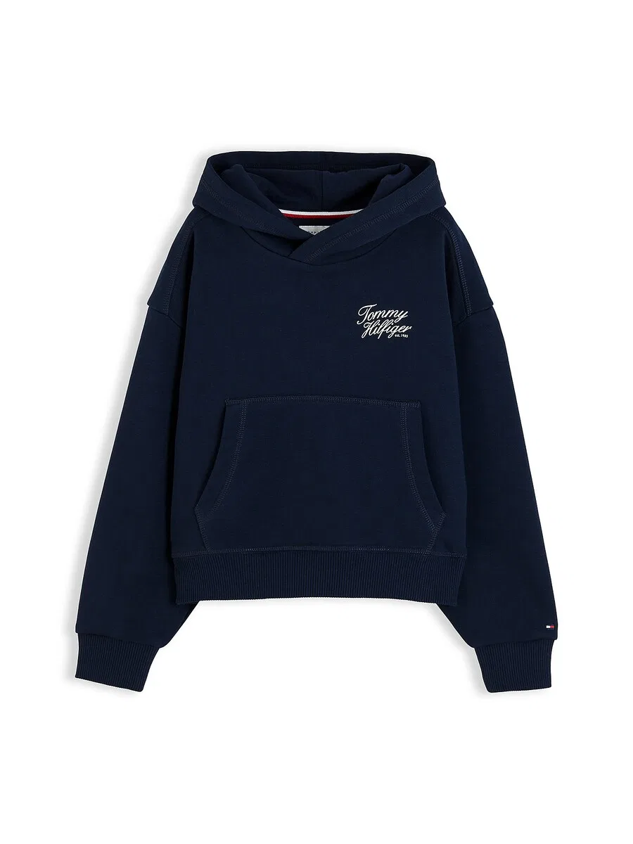 Толстовка TOMMY HILFIGER темно-синего цвета