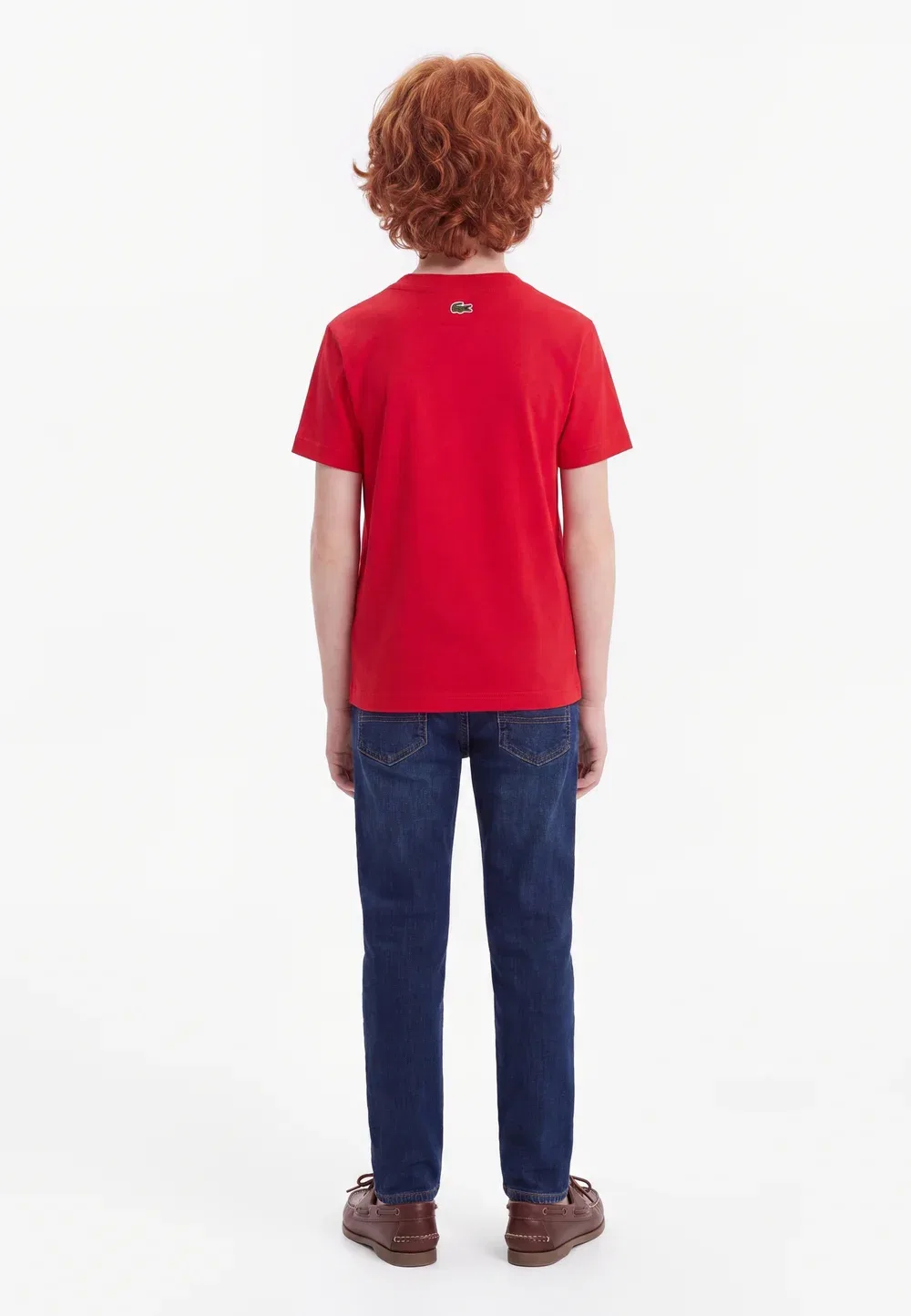 Футболка с объемным принтом Lacoste, Rouge — фото 2