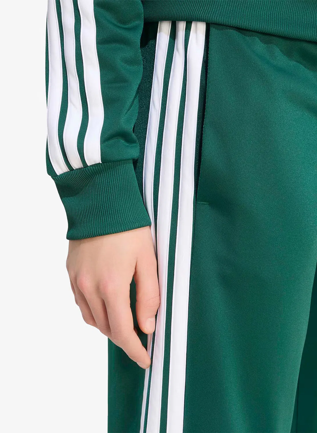 Спортивный костюм из трикотажа Dayready Adidas, зеленый — фото 3