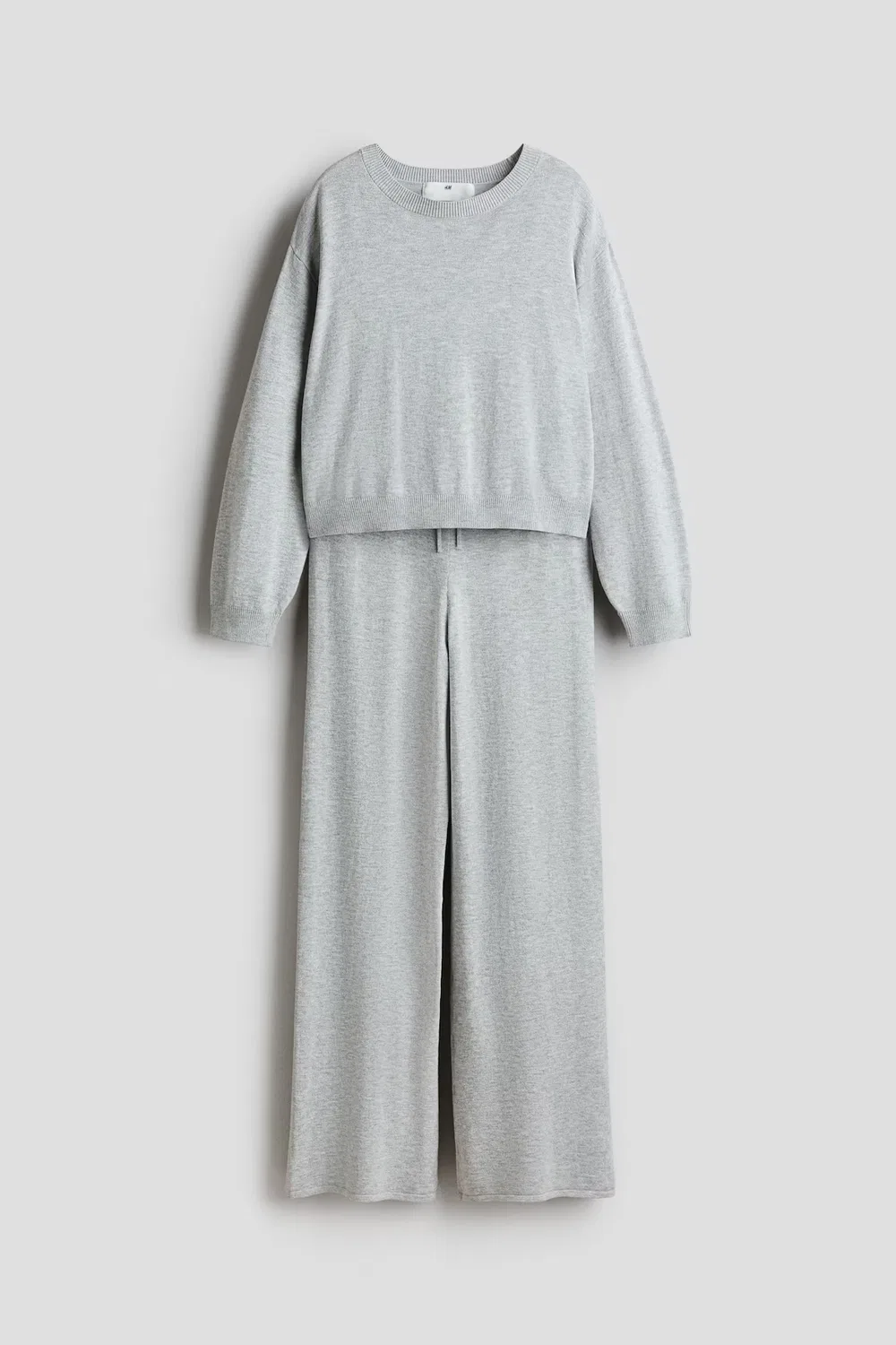 Комплект из двух предметов из тонкого трикотажа H&M, Hellgrau