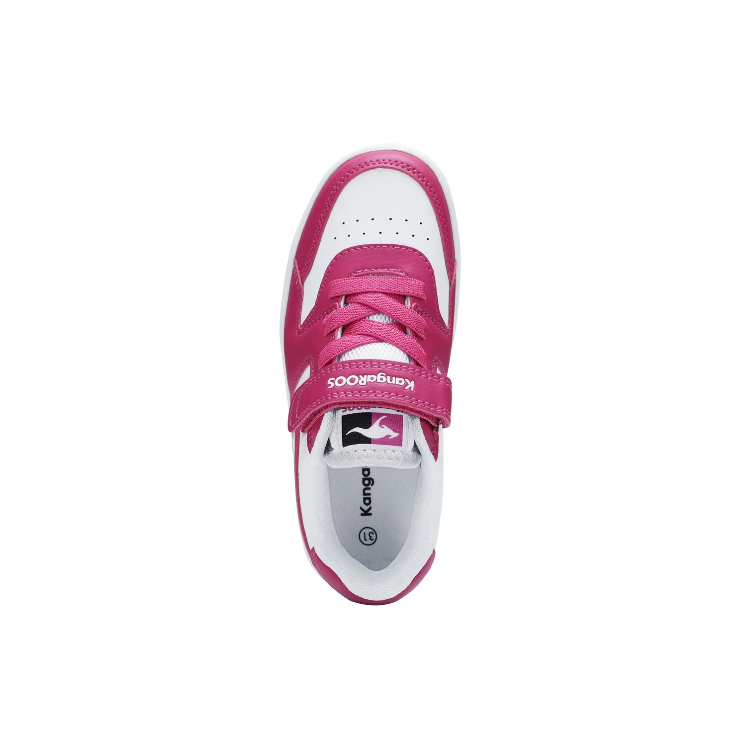 Детские кроссовки с технологией ROOSFIT KangaROOS, Daisy Pink/White — фото 4