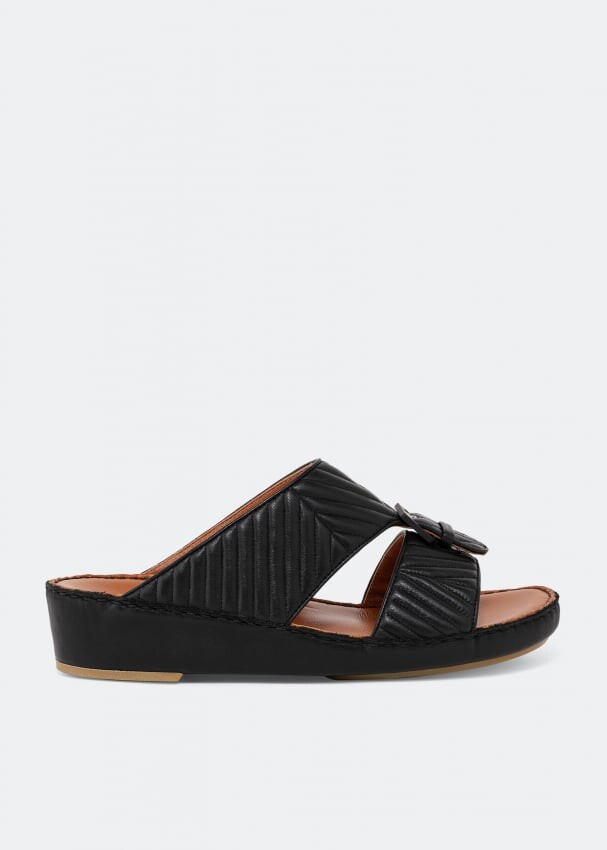 

Сандалии PRIVATE COLLECTION Cinghia large Spiga sandals, черный