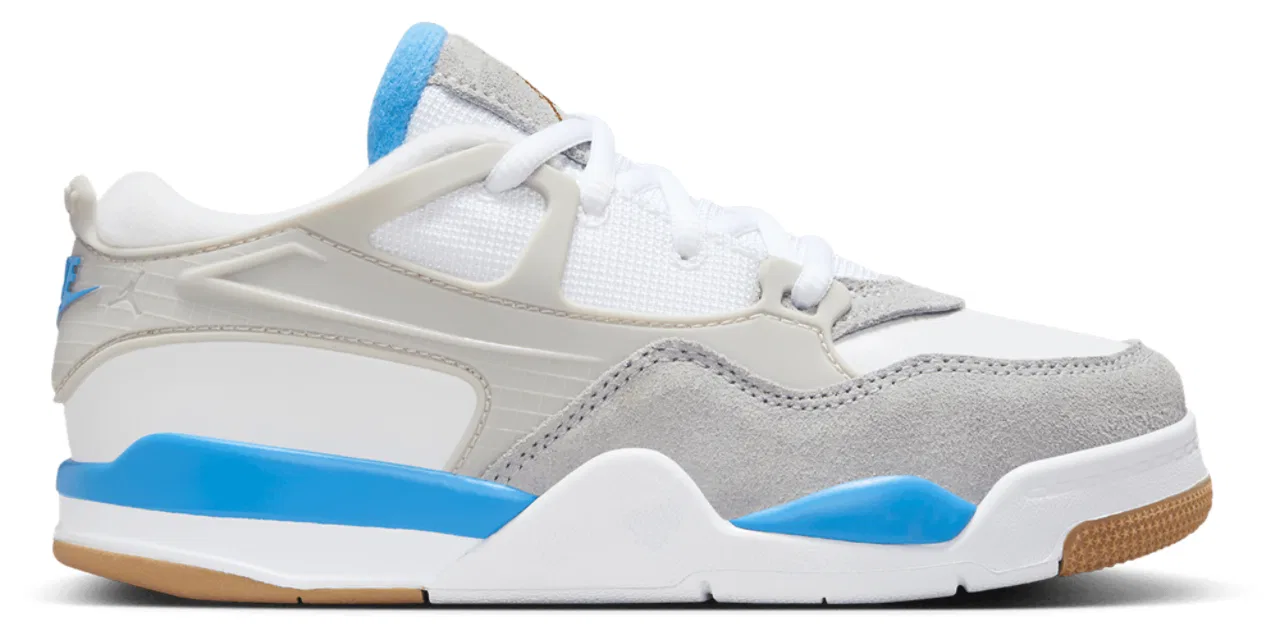 Кроссовки для мальчиков AJ 4 RM Jordan, цвет White/Neutral Grey/White