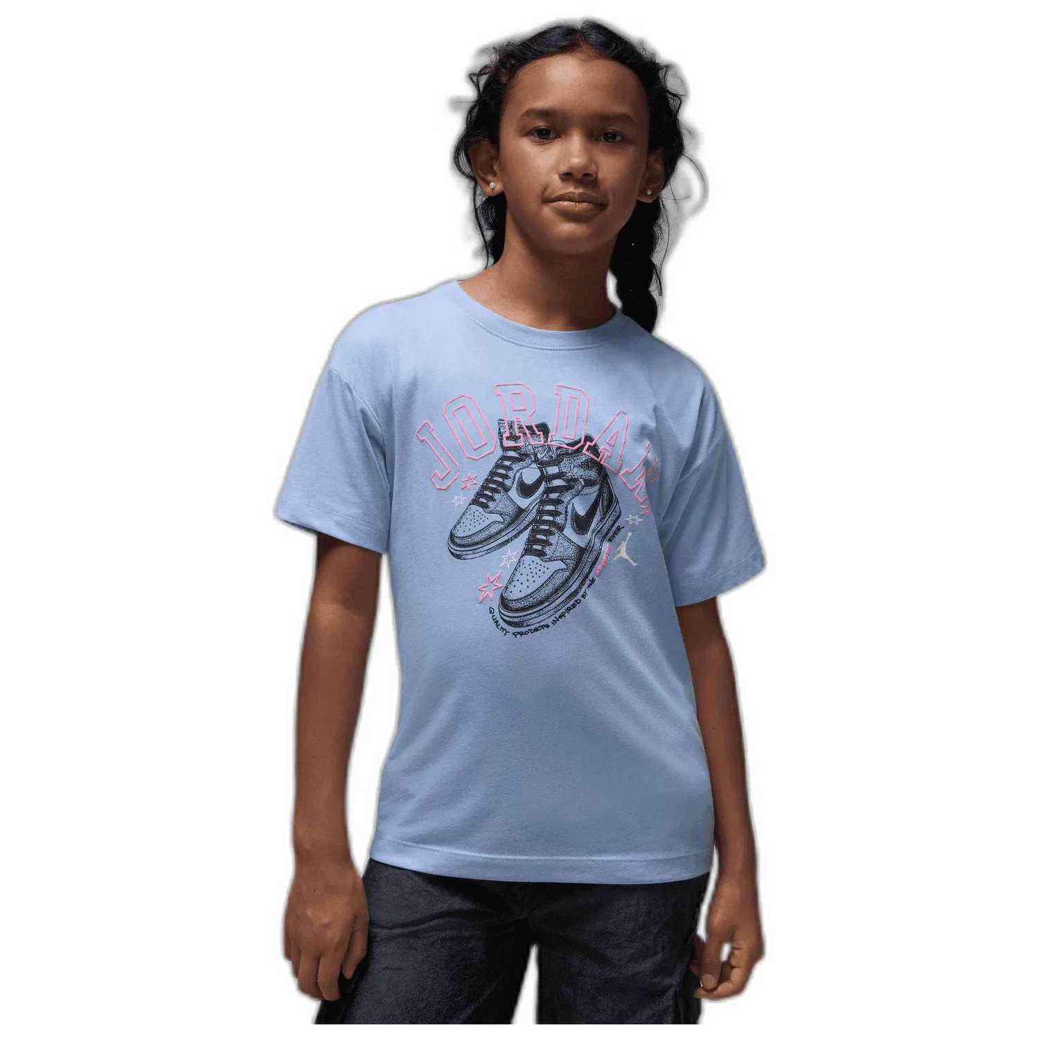 Детская футболка с коротким рукавом Jordan 45F262-U8K, Blue