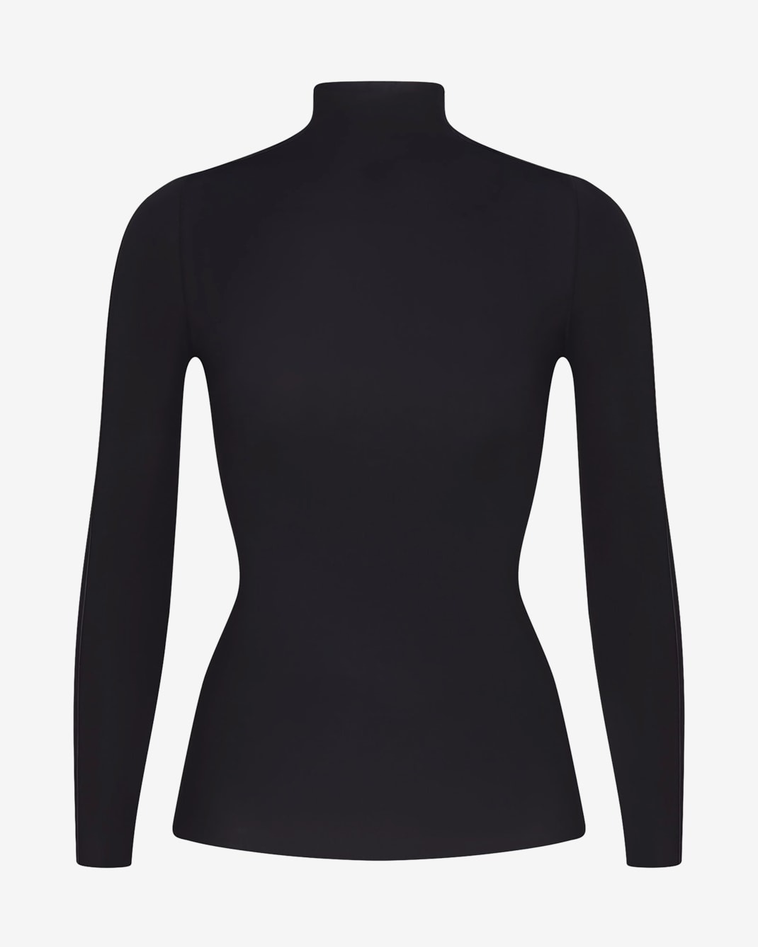 

Спортивный топ NikeSKIMS Weightless Layers Women's Mock-Neck Long-Sleeve, черный
