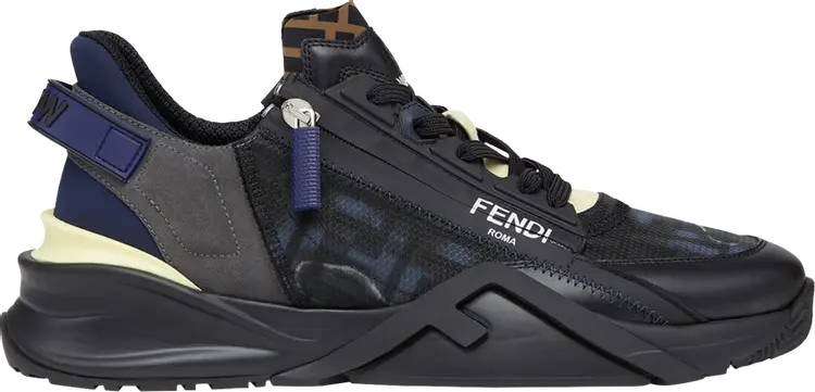 

Кроссовки Fendi Flow Slip-On Moonlight, черный