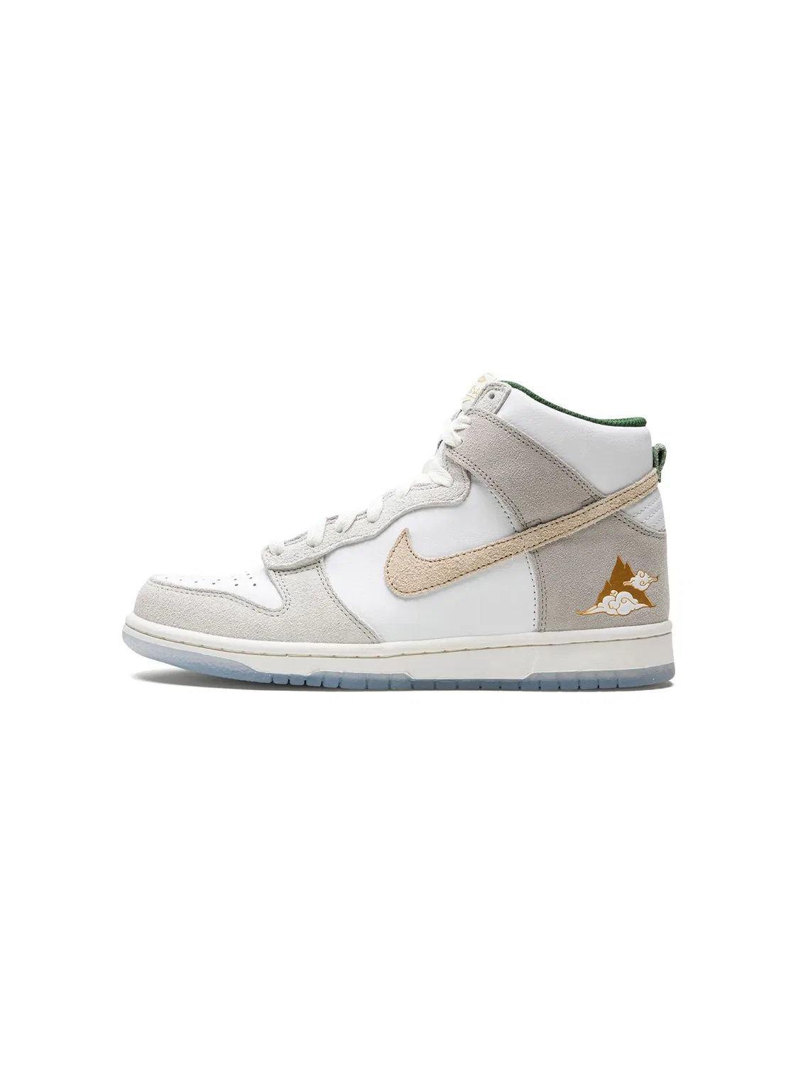 Кроссовки Dunk High "San Francisco Chinatown" Nike, белый — фото 2