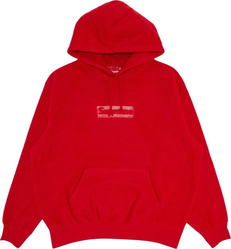 Толстовка Supreme Inside Out Box Logo Hooded Sweatshirt 'Red', красный — фото 2