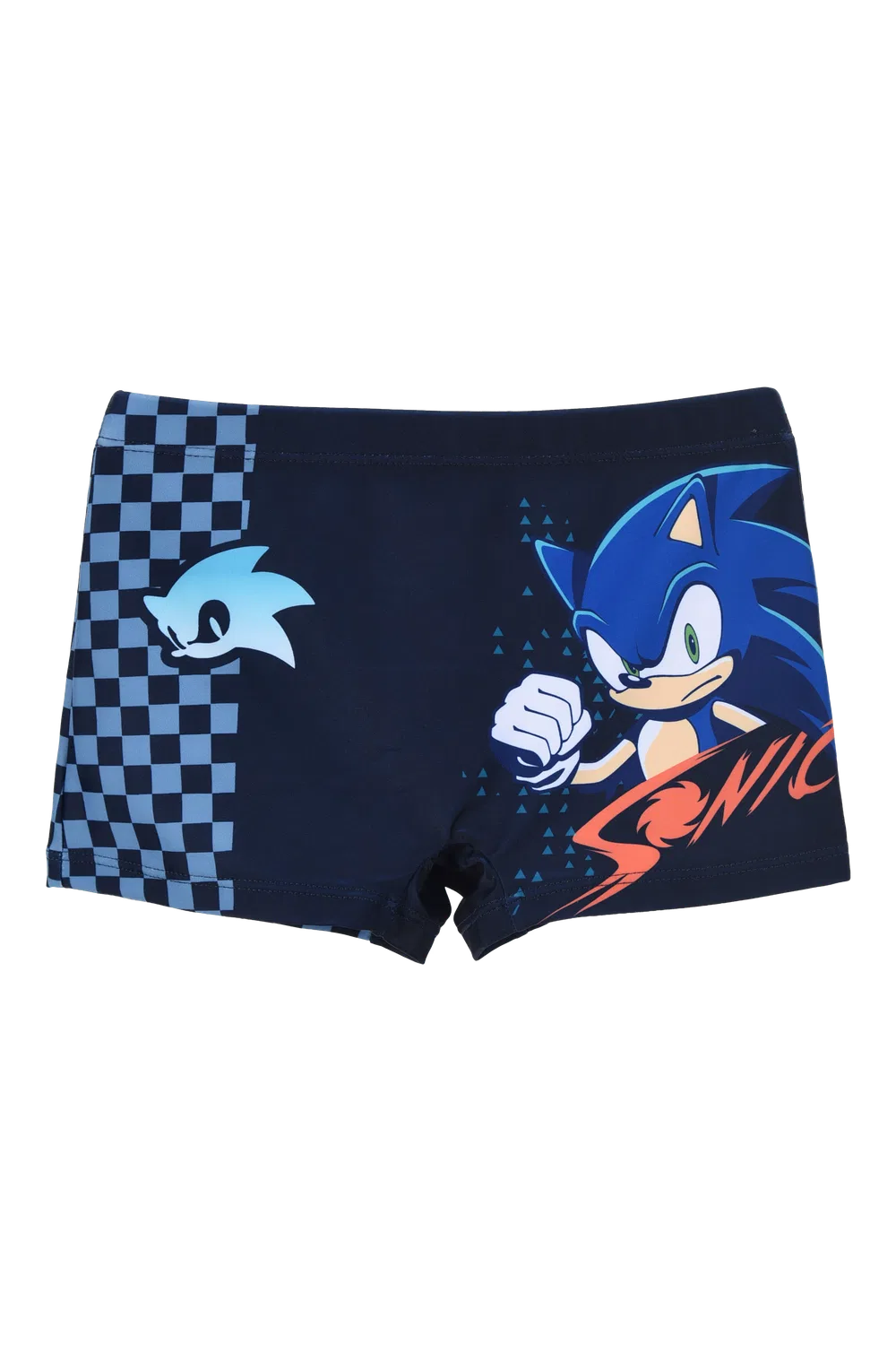 Детские спортивные плавки облегающие Sonic, синий