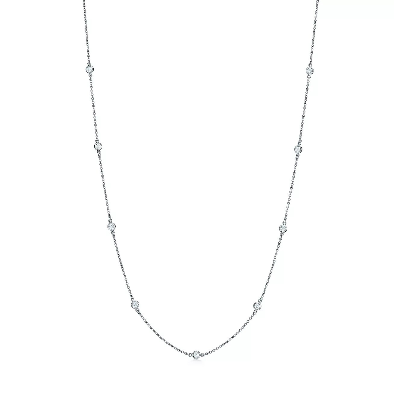 

Колье Tiffany & Co. Diamonds By The Yard, платина/бриллиант