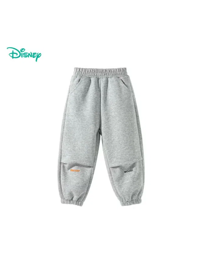Штаны детские с принтом Disney K003, серый
