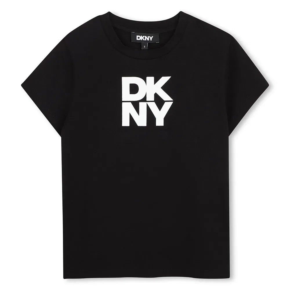 Детская футболка с коротким рукавом DKNY, Black