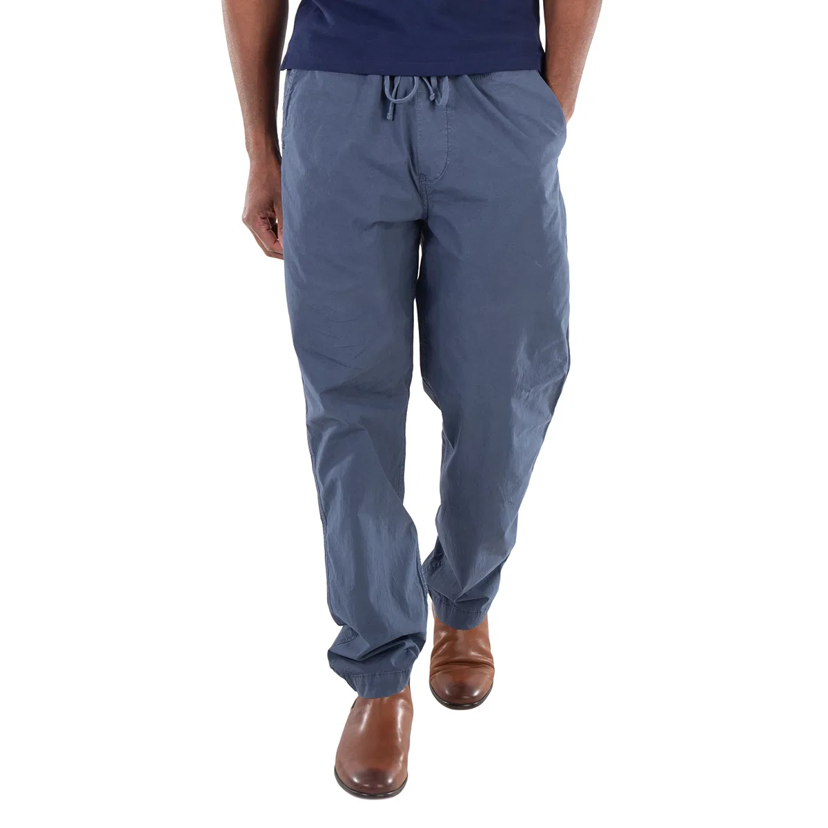 Брюки прямого кроя с эластичным поясом Polo Ralph Lauren, Clancy Blu
