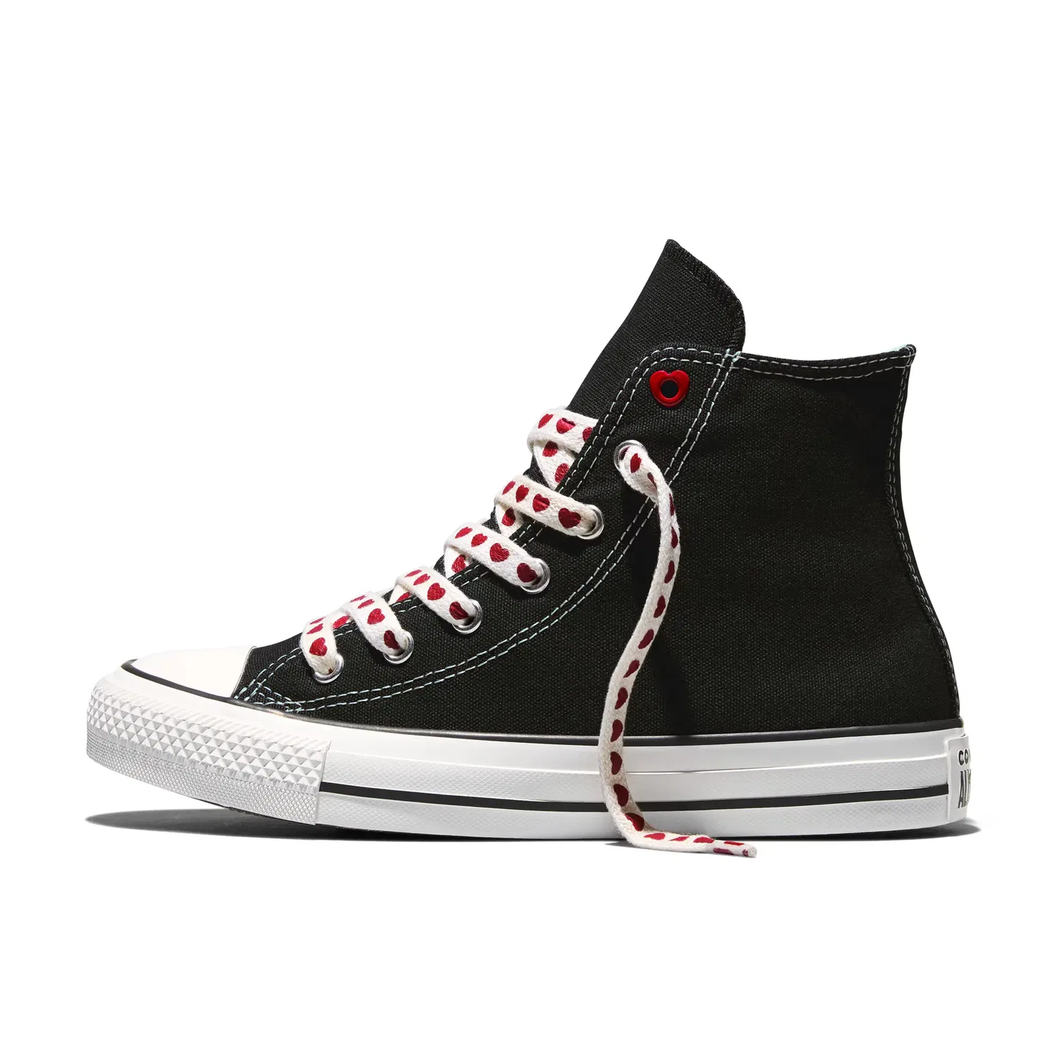 Детские кеды для мальчиков модель Chuck Taylor All Star Valentines Day Converse, Черный — фото 3