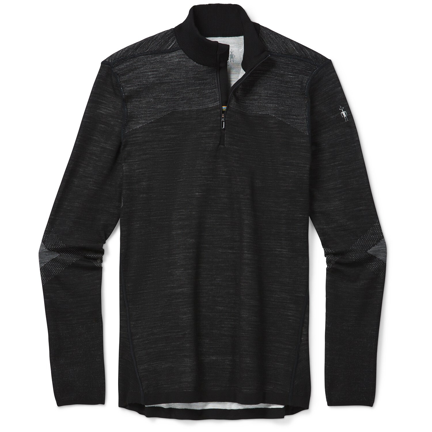 

Топ Smartwool Intraknit Thermal Merino Base Layer с молнией 1/4, черный